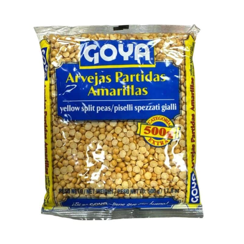 Arvejas Amarillas Partidas Goya 500 Grs