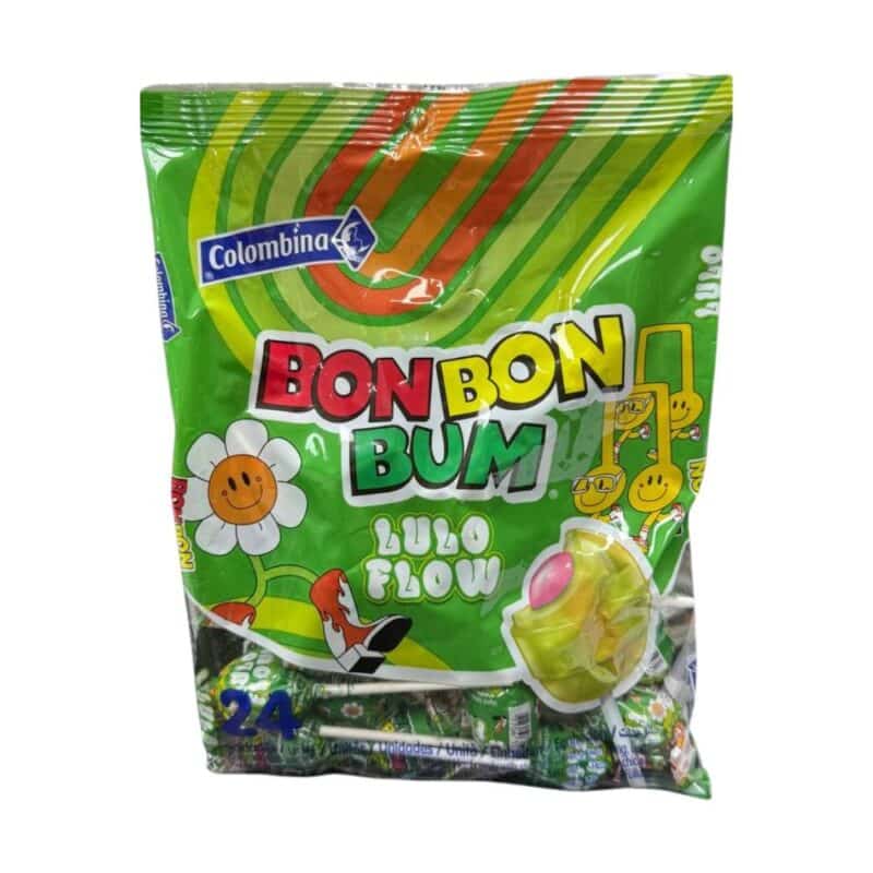 Chupetas Bon Bon Bum Lulo Bolsa 24 unidades