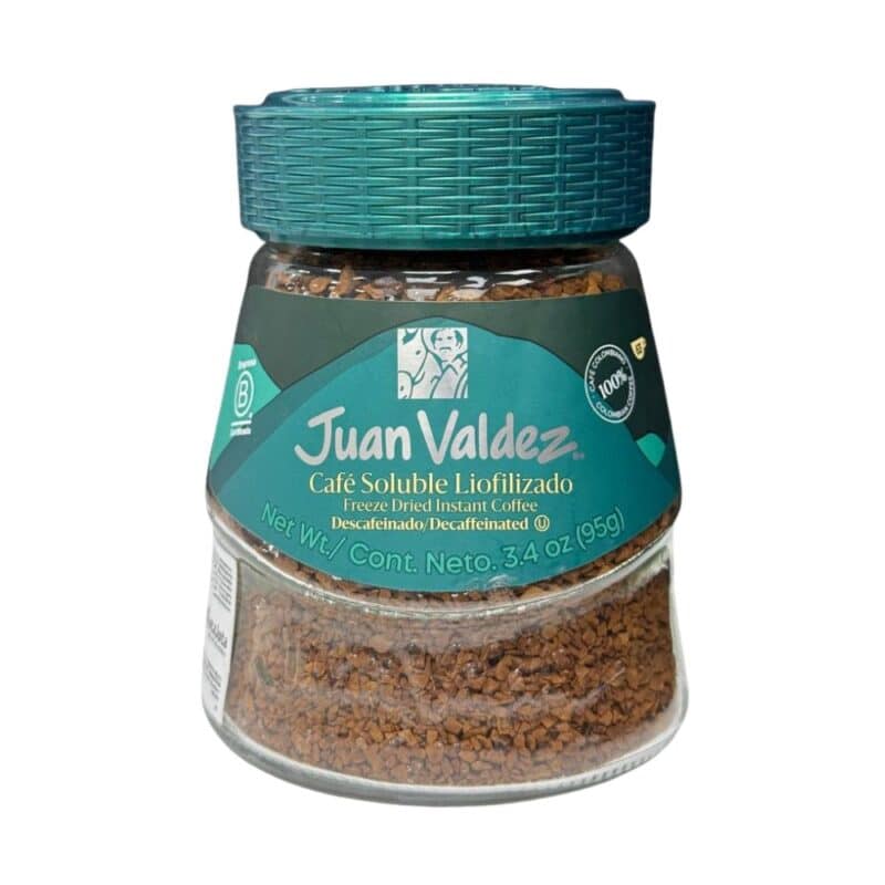 Café Juan Valdez Liofilizado Descafeinado 95gr