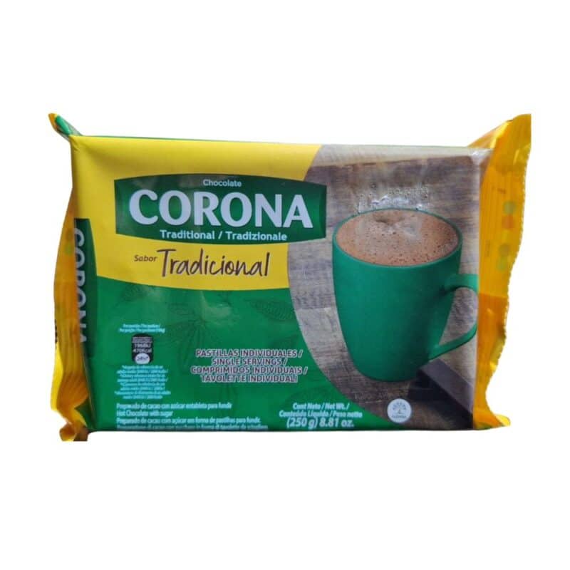 Chocolate Taza Corona Pequeño 250 Grs