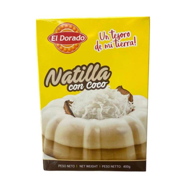 Natilla con Coco El Dorado 400gr