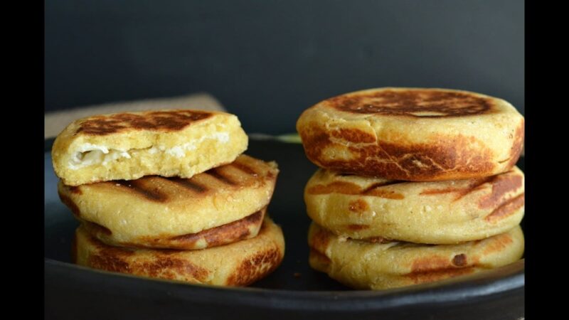 Arepas andinas venezolanas con harina de trigo/ hablemos de culturas.com