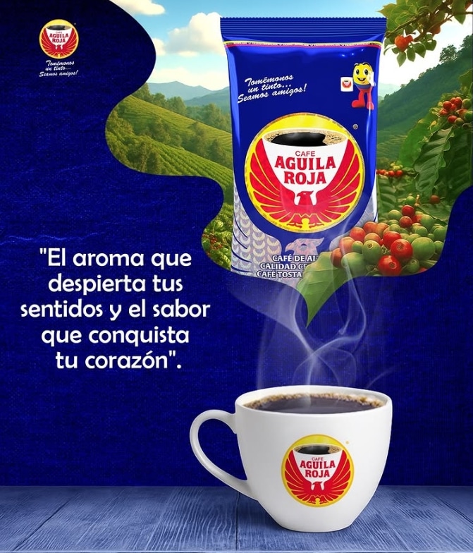 Café colombiano Águila Roja / imagen Instagram de Águila Roja