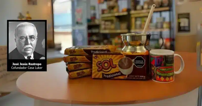 Mesa con chocolates colombianos SOL/ Las dos orillas