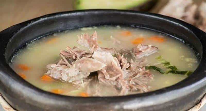 Plato de sopa colombiana Cuchuco 7 colombia.com