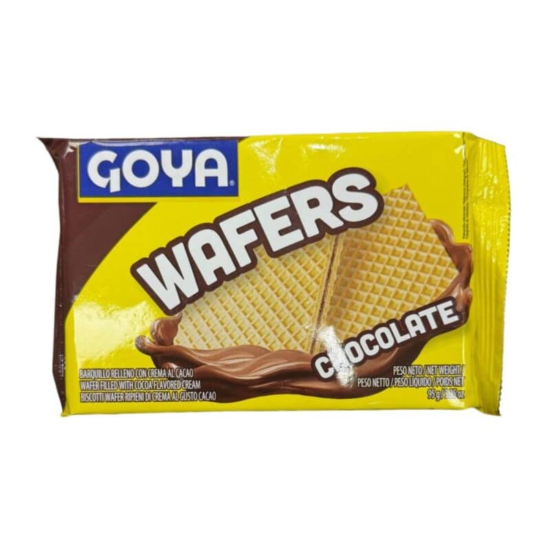 Galleta Wafer Chocolate Goya 95 Grs
