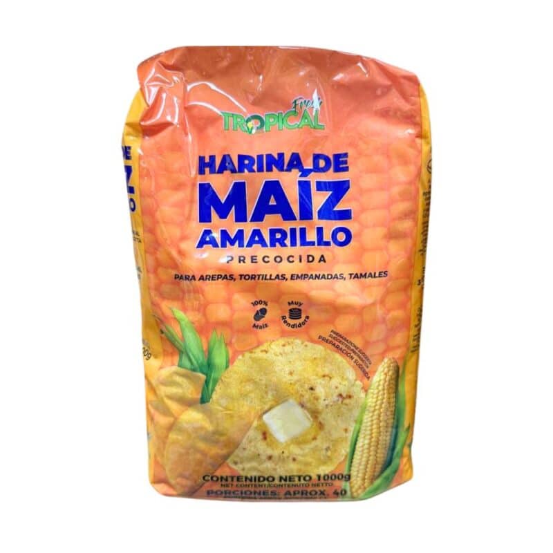 Harina de Maiz Amarilla Tropical 1 kilo