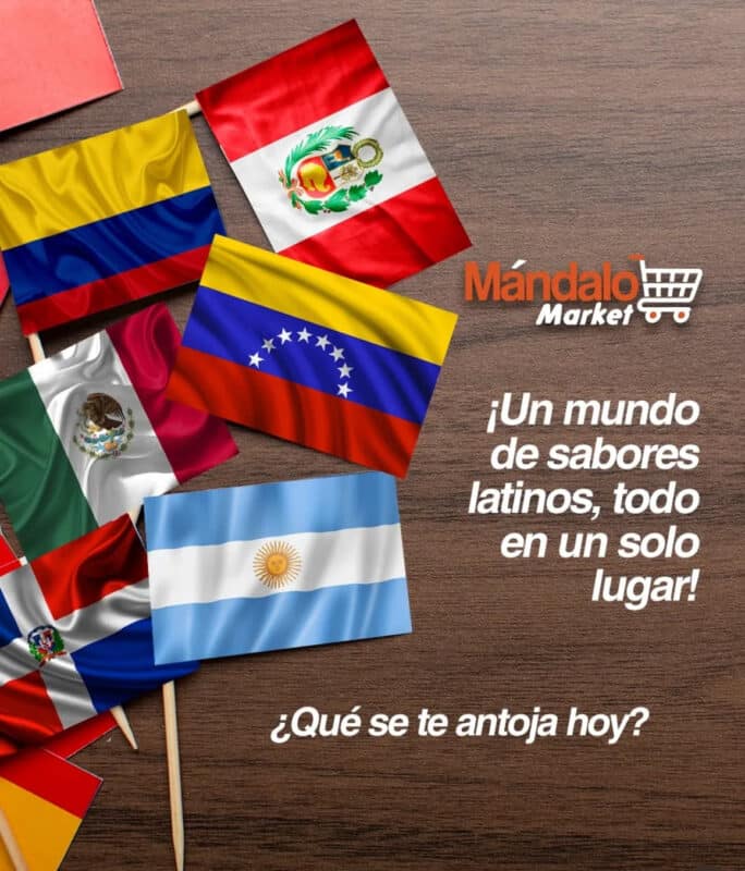 Banderas hispanoamericanas ¡Qué se te antoja hoy?