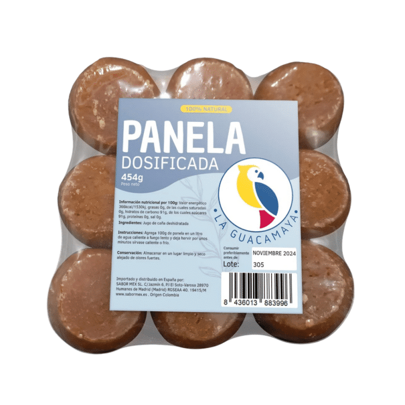 Panela Dosificada 454gr La guacamaya