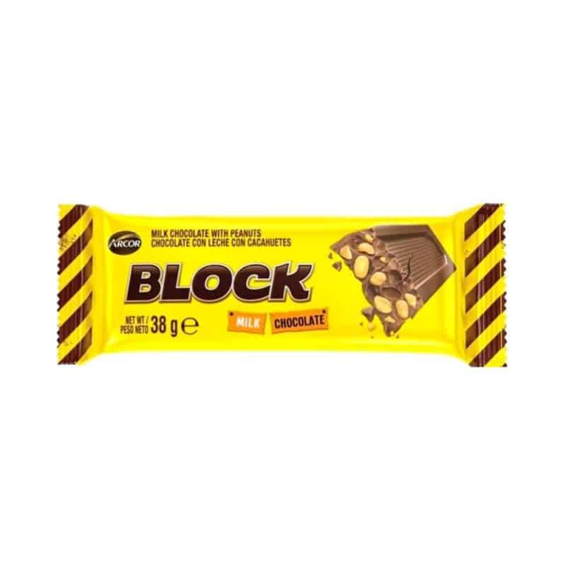 Chocolate con Leche Arcor Block 38 gr