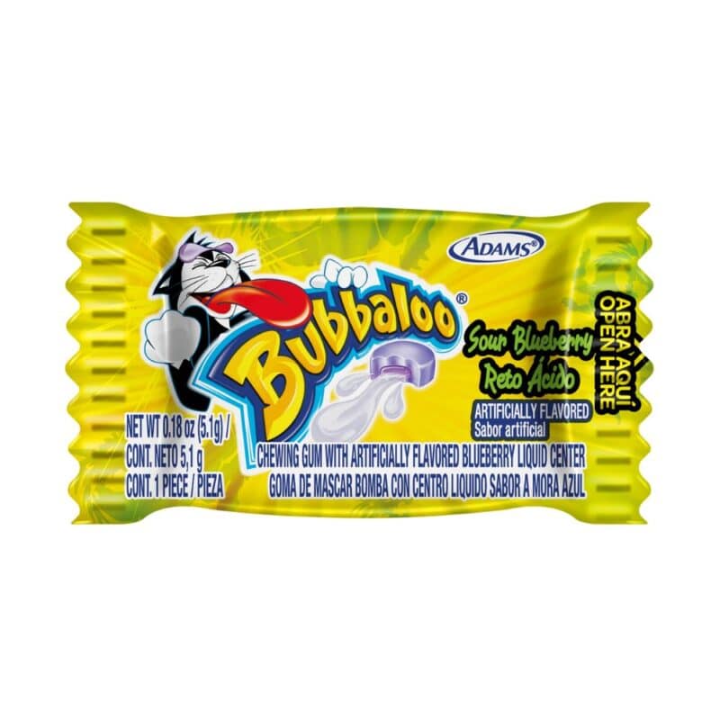 Chicle Bubbaloo Reto Acido unidad