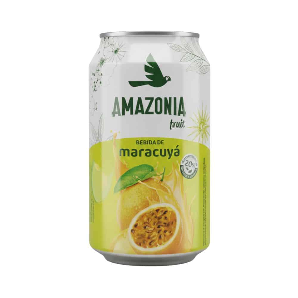 Jugo de Maracuya Amazonia lata 330 ml