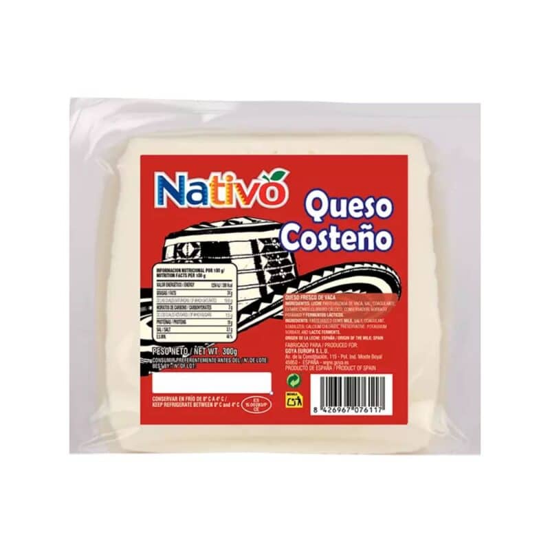 Queso Costeño Nativo 300 gr