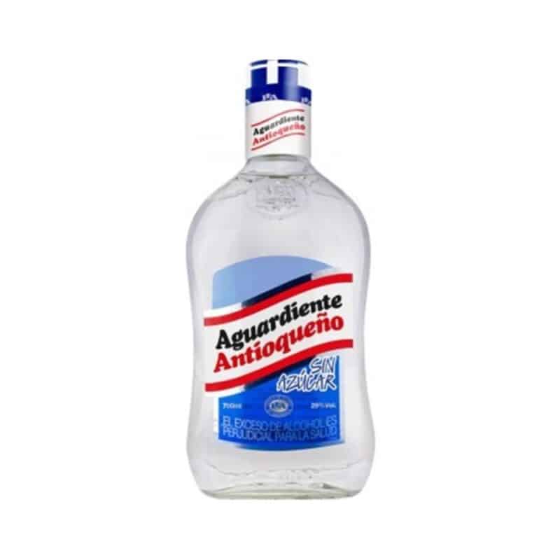 Aguardiente Antioqueño sin Azucar Tapa azul 1,75L