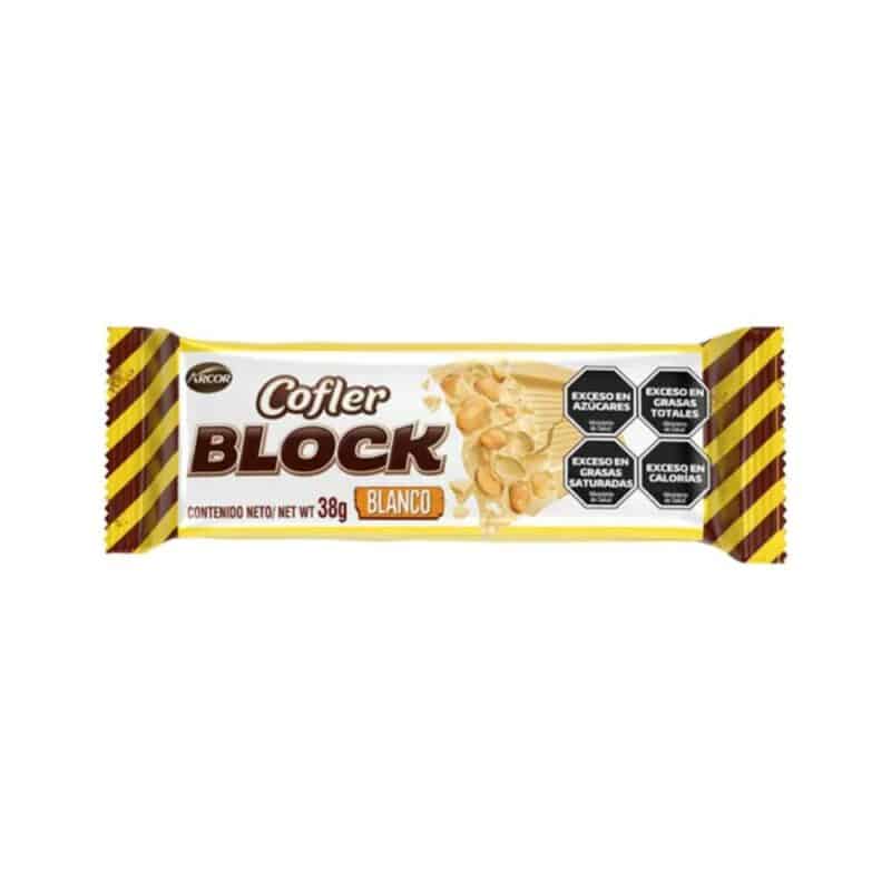 Chocolate Blanco Arcor Block 38 gr