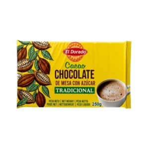 Chocolate El Dorado con Azucar 250 gr