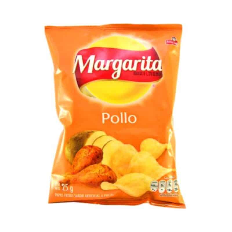 Papas Margarita Pollo 25 gr