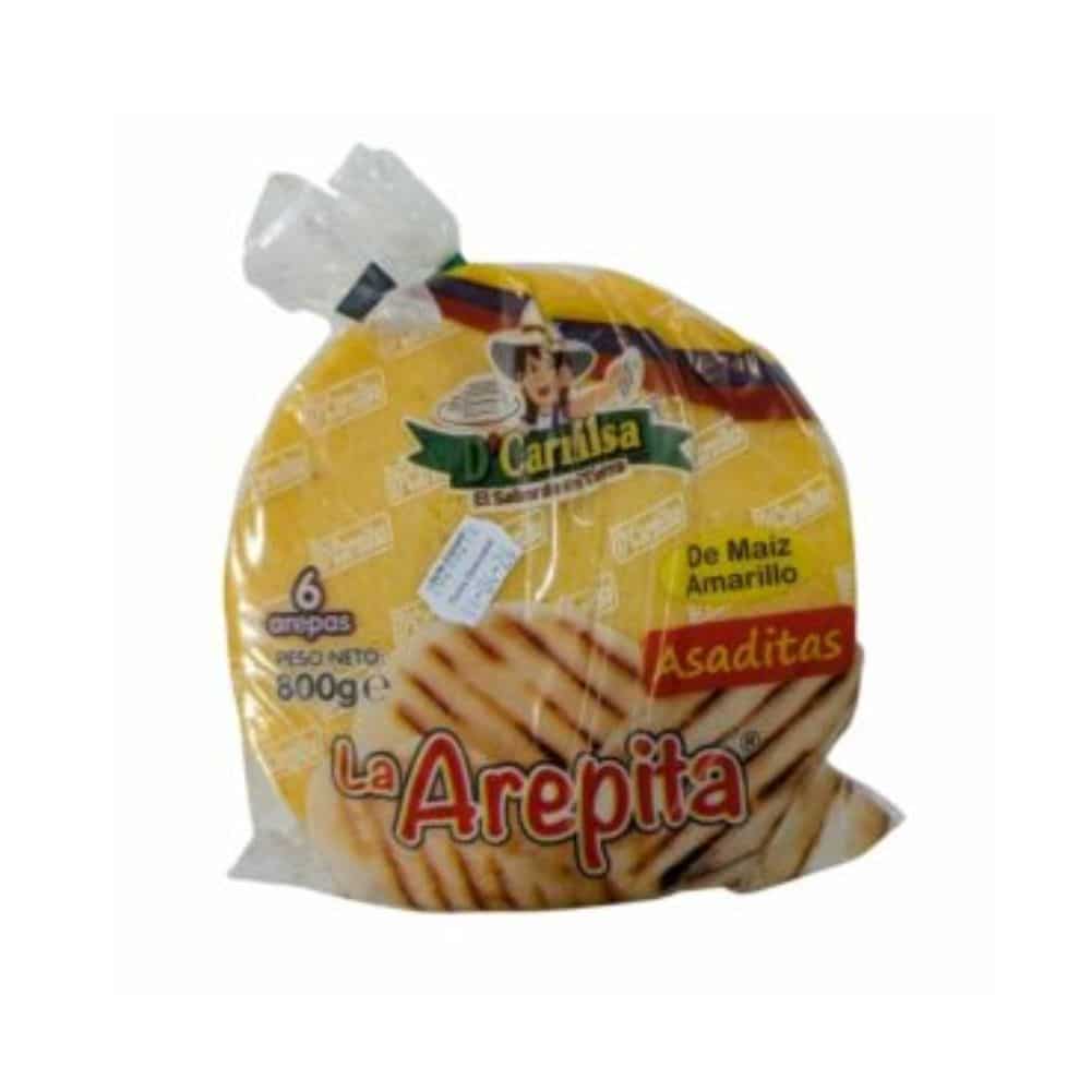Arepa Maiz Amarillo D Carnilsa 800gr