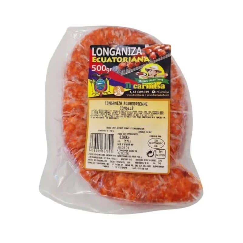 Longaniza Ecuatoriana 500 gr D Carnilsa