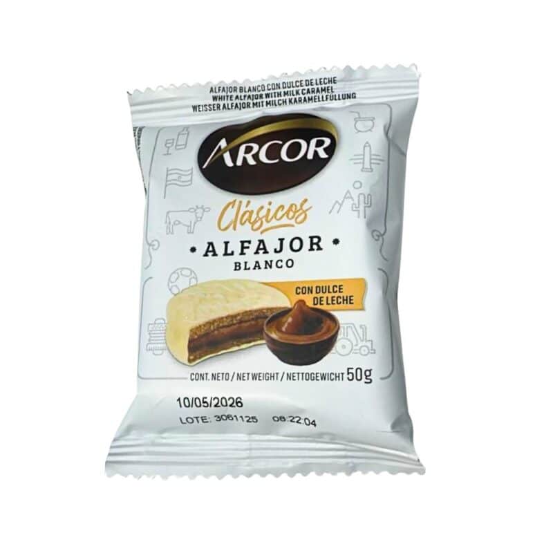 Alfajor Blanco Arcor 50 gr