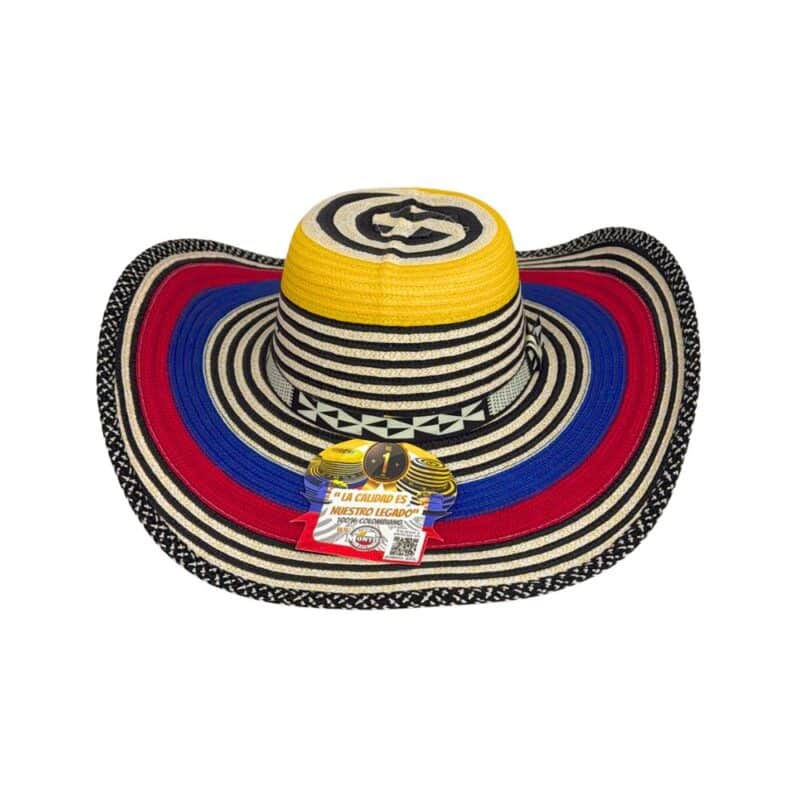 Sombreros Vueltiaos Tricolor Colombianos