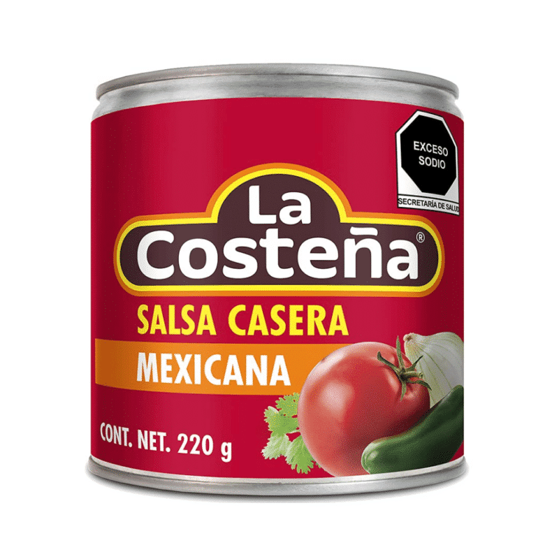 Salsa Mexicana Casera 220gr la costeña
