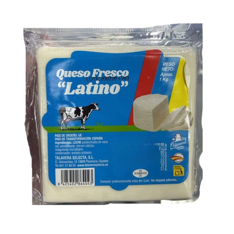 Queso fresco latino 1 kilo talavera nuevo