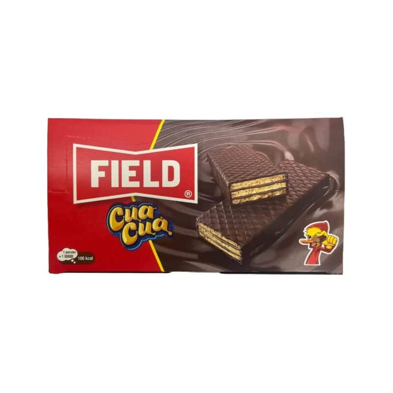 Galletas Cua Cua Field Sabor a Chocolate Caja 30 unidades