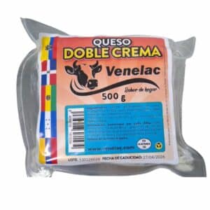 Queso Doble Crema Venelac de 500gr
