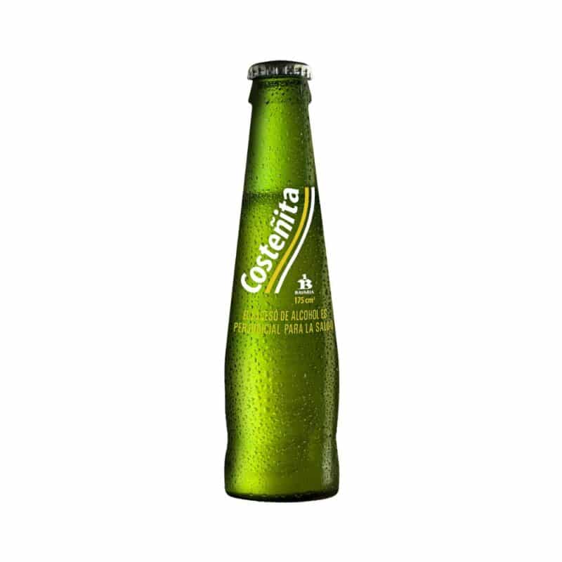 Cerveza Costeñita Botella 175ml 4 grados (Colombia)