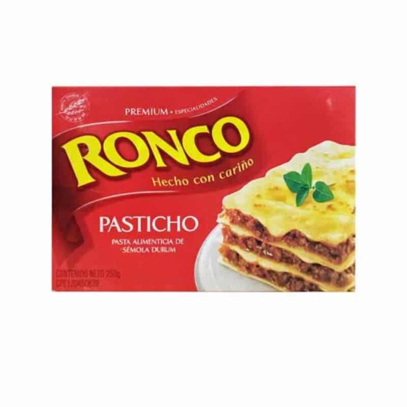 Pasta para Pasticho Ronco 250gr