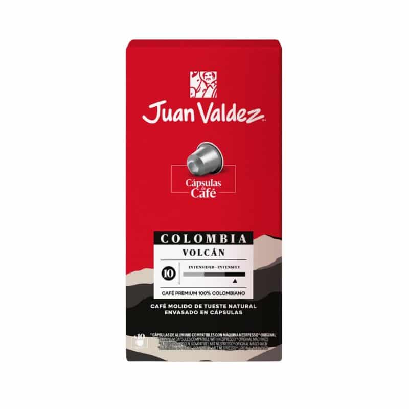 Cafe en capsula Volcan 50gr Juan Valdez 10 unds