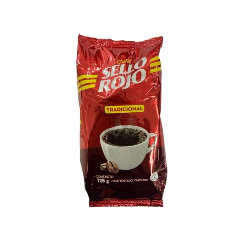 Cafe Tradicional Molido 425gr Sello Rojo