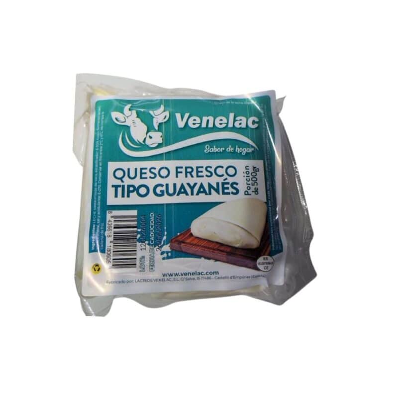 Queso Tipo Guayanés Venelac 500Gr